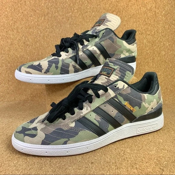 adidas | Shoes | Adidas Mens Busenitz Skateboarding Shoes Sneakers Military  Size 2 New | Poshmark